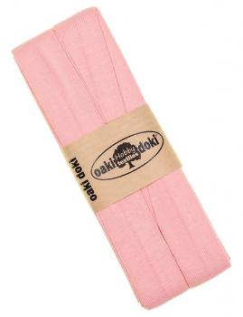 Oaki Doki Jersey Schrägband gefalzt 3m Coupon Apricot
